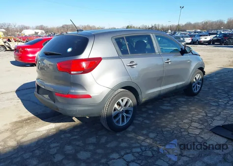 2015 Kia Sportage Lx из США, поврежденный, VIN KNDPB3AC3F7787383
